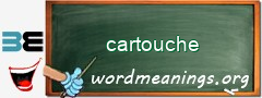 WordMeaning blackboard for cartouche